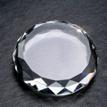 Gem Cut Crystal Paperweight